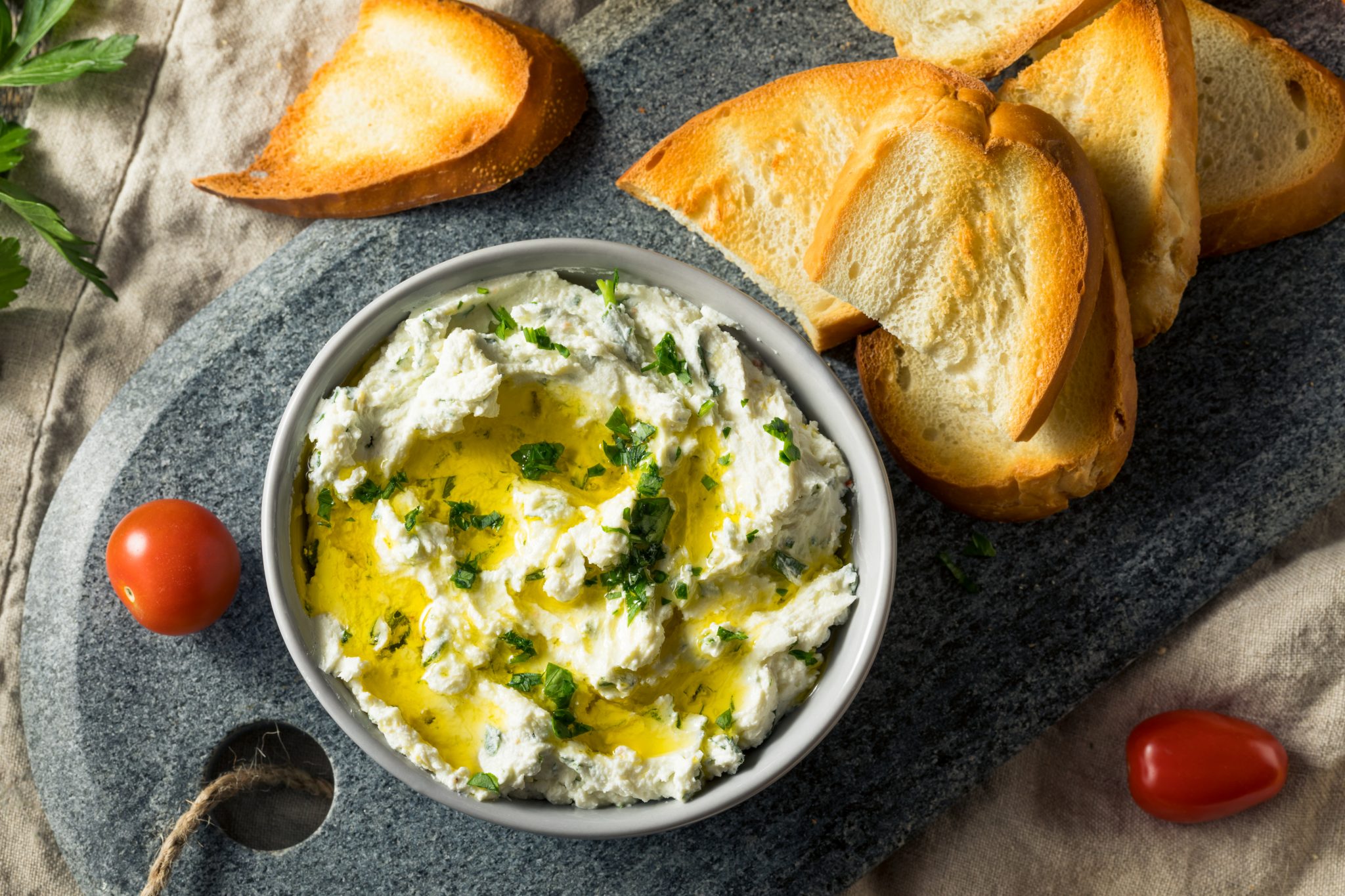5Minute Greek Style Cheese Dip