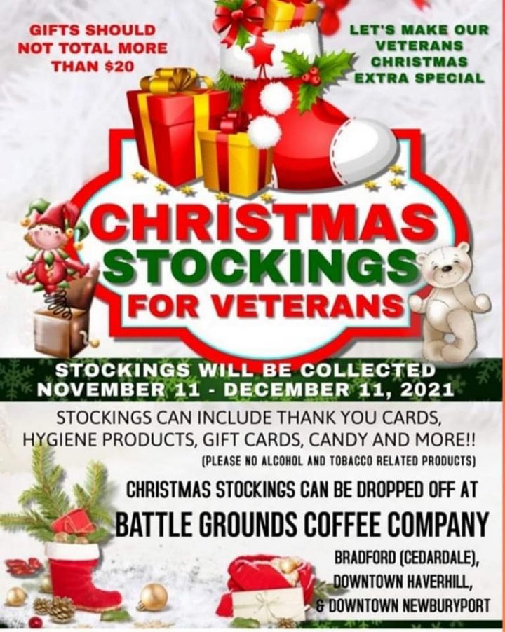 Christmas Stockings for Veterans Event at Holy Apostles Greek Church