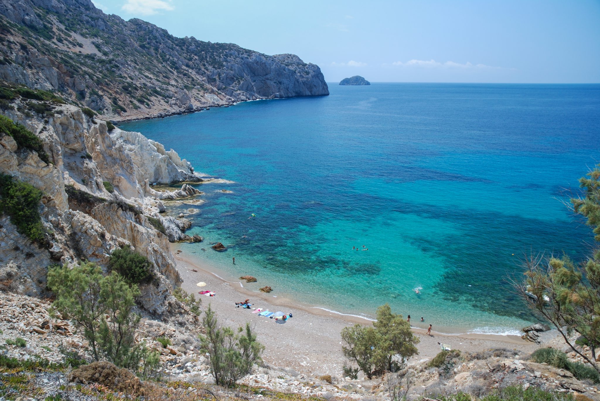 Explore Vroulidia Beach in Chios