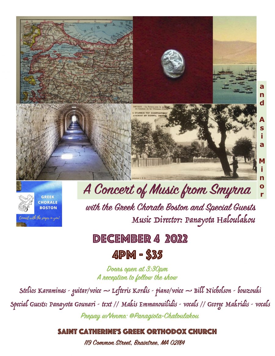 A Concert of Music from Smyrna in Braintree MA